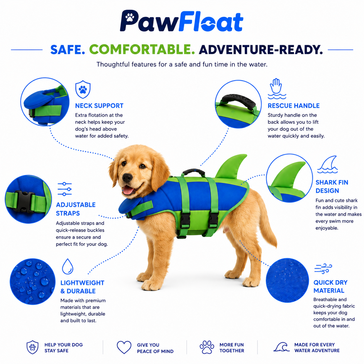PawFloat Life Vest